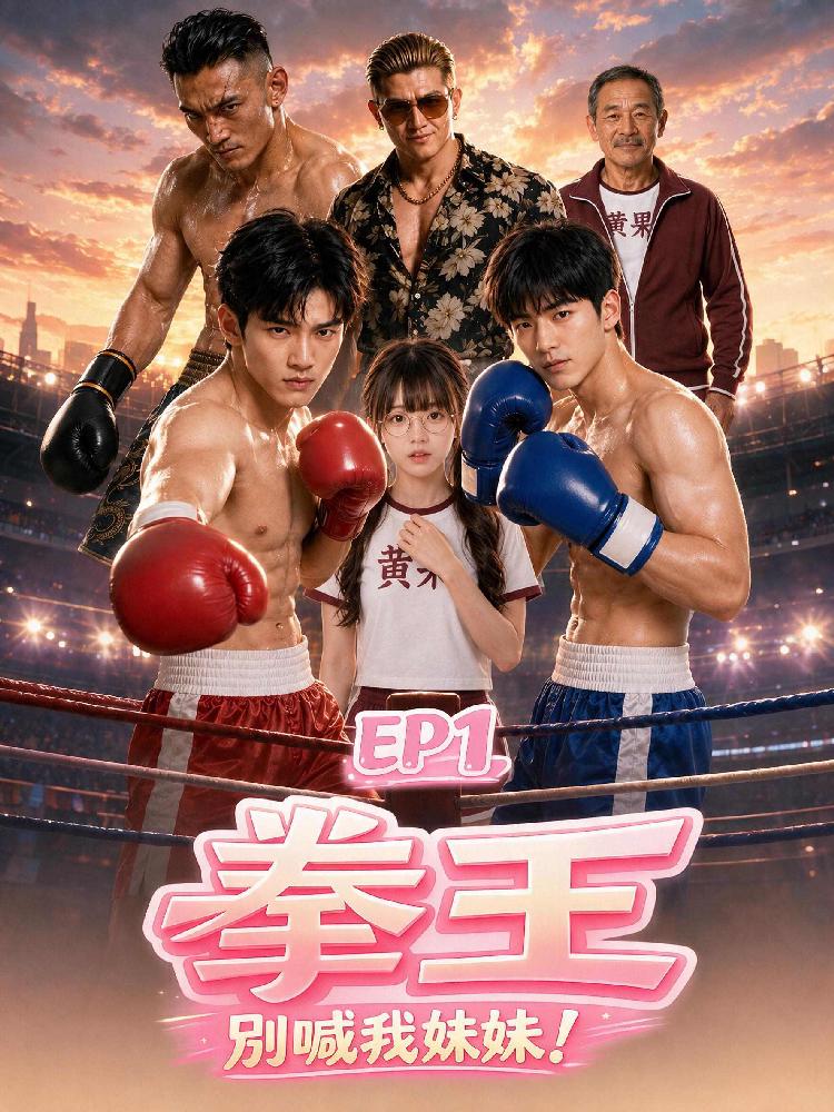 《拳王：别喊我妹妹！》短剧官方竖版封面